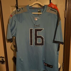 Nike Men's XXL Blue Titans Jersey